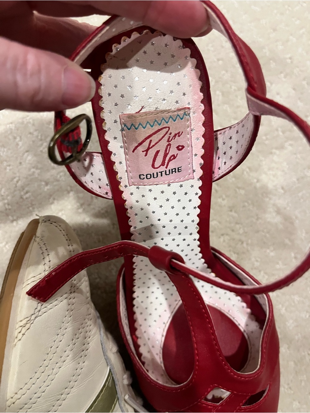Pinup Couture Red Heels - Picture 5 of 5